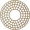 Ekena Millwork Fink Wood Fretwork Pierced Ceiling Medallion, Hickory, 18"OD x 6 1/2"ID x 3/8"T CMWP18X18X0375FFHI - alternate 4